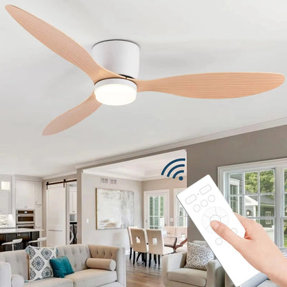 SleekBreeze - LED Ceiling Fan Light with Nordic Minimalist Design