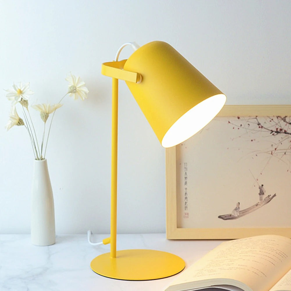 LumiModern - Nordic Macaron Table Lamp for Aesthetic & Cozy Lighting