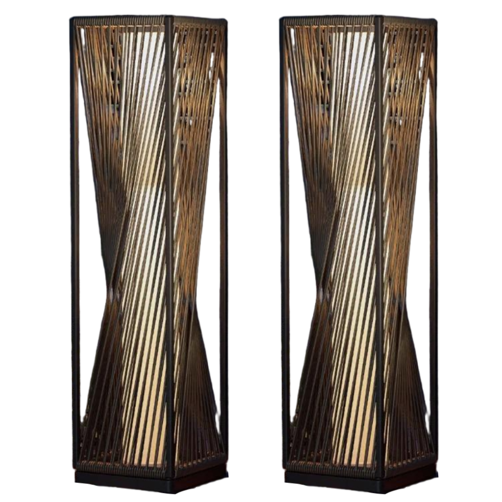 Premium Outdoor Solar Floor Lamp - Modern Patio & Garden Lighting