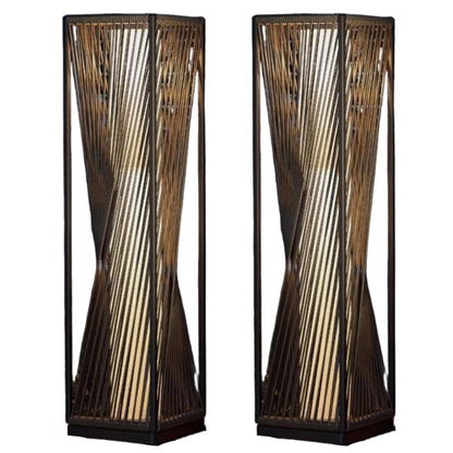 Premium Outdoor Solar Floor Lamp - Modern Patio & Garden Lighting