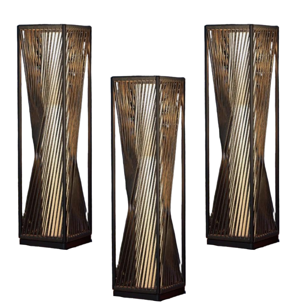 Premium Outdoor Solar Floor Lamp - Modern Patio & Garden Lighting