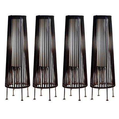 Modern Outdoor Solar Floor Lamp - Waterproof LED Design