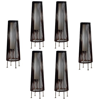 Modern Outdoor Solar Floor Lamp - Waterproof LED Design