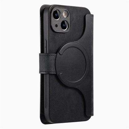 RFID Blocking (2-in-1) Detachable Magsafe iPhone Wallet Leather Case