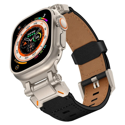UrbanBand - Luxury Leather Strap for Apple Watch Ultra & Series 4–9