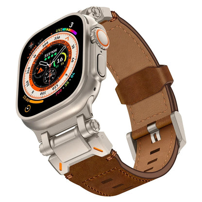 UrbanBand - Luxury Leather Strap for Apple Watch Ultra & Series 4–9