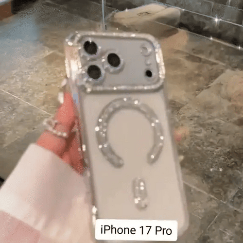 DazzleTech MagSafe iPhone Hülle – Funkelnder Schutz mit Strass-Kristallen