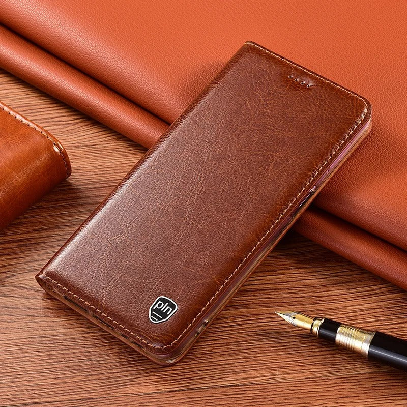 Sleek & Secure - Premium Leather iPhone Wallet Case for iPhone