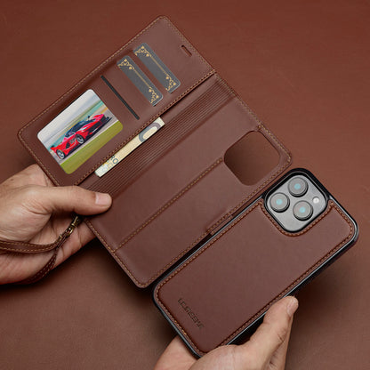 The Minimalist (2-in-1) Magnetic Leather iPhone case