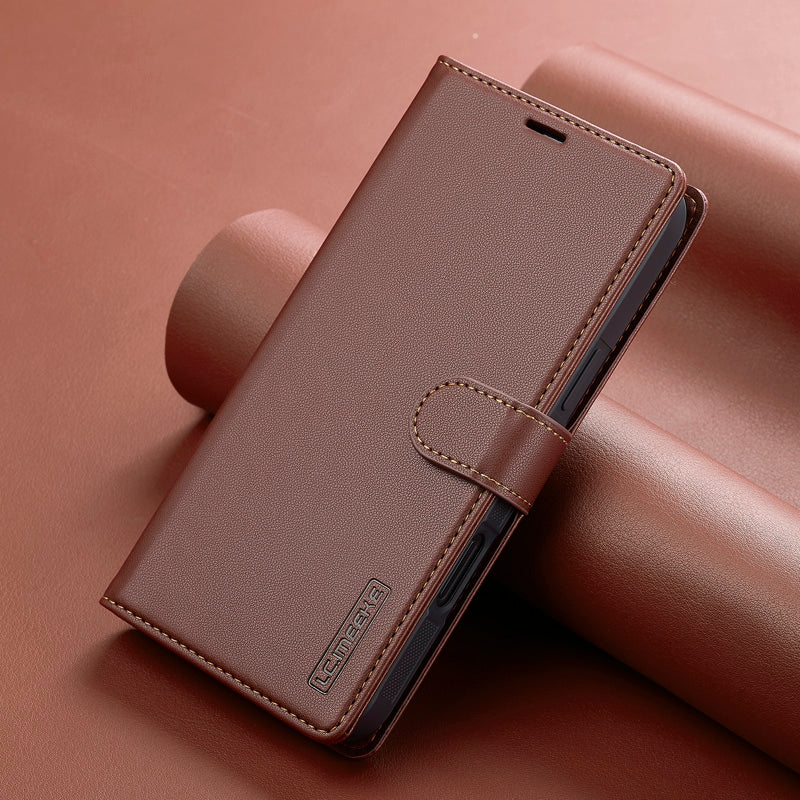The Minimalist (2-in-1) Magnetic Leather iPhone case