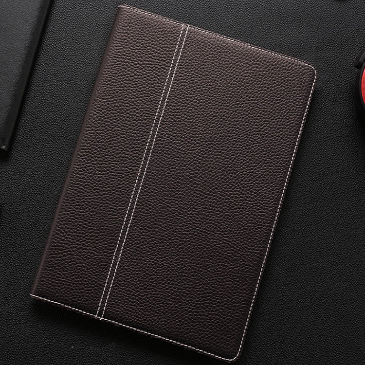 Genuine Leather Protective iPad Case With Pen Slot