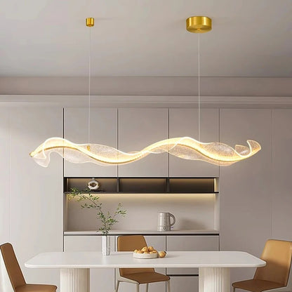 SleekLux Contemporary LED Pendant Lighting for Dining Room & Home Decor