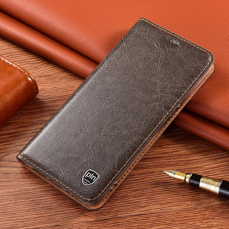 Sleek & Secure - Premium Leather iPhone Wallet Case for iPhone