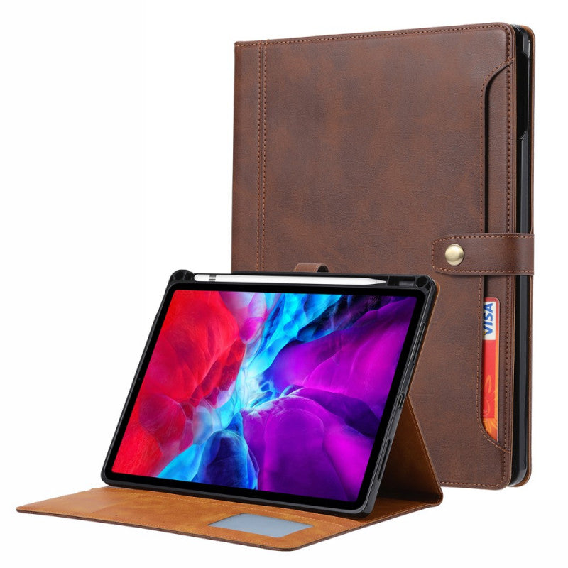 Multifunctional Folio Leather iPad Case