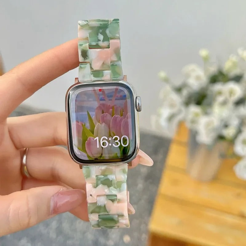 LuxBand - Luxury Resin Strap for Apple Watch Ultra & Series 3–9