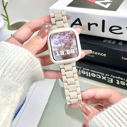 LuxBand - Luxury Resin Strap for Apple Watch Ultra & Series 3–9