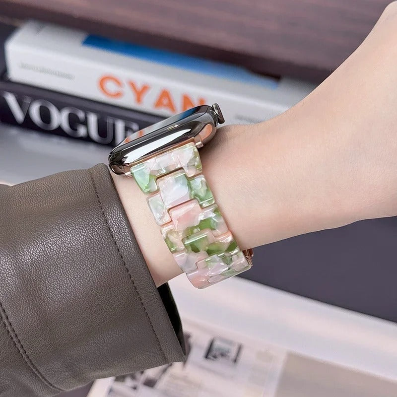 LuxBand - Luxury Resin Strap for Apple Watch Ultra & Series 3–9