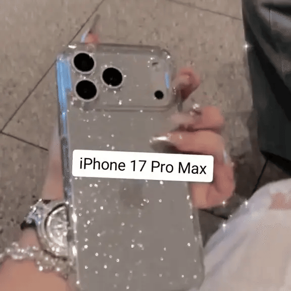 SparkleGuard Clear Rhinestone iPhone Case - Luxury Bling Protection