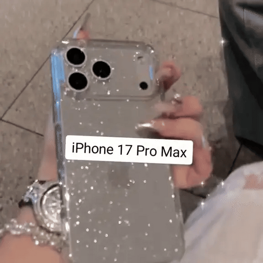 SparkleGuard Clear Rhinestone iPhone Case - Luxury Bling Protection