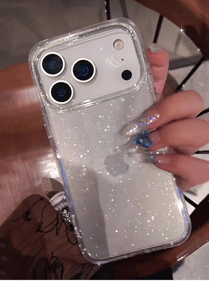 SparkleGuard Clear Rhinestone iPhone Case - Luxury Bling Protection