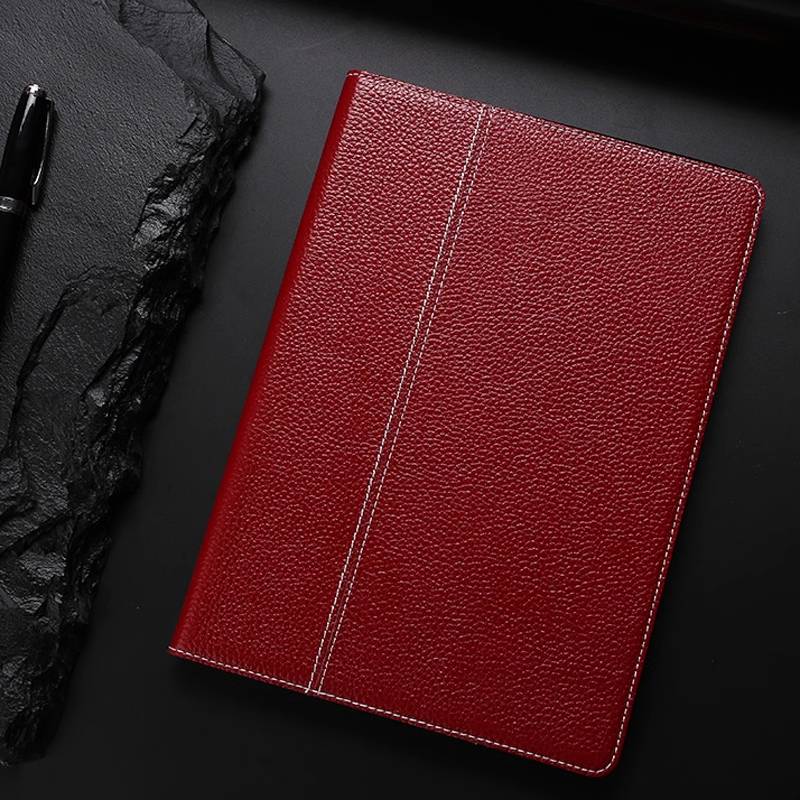 Genuine Leather Protective iPad Case With Pen Slot