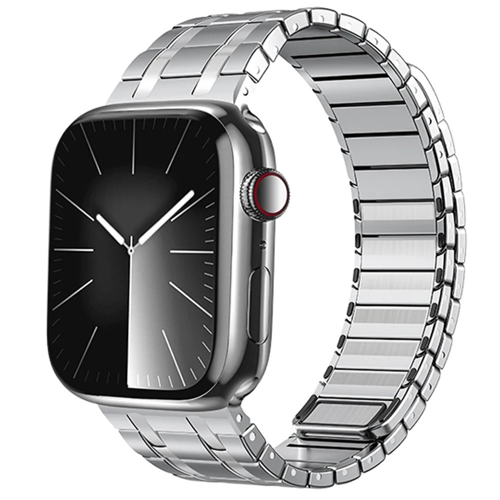 FlexLink - Magnetic Stainless Steel Band for Apple Watch Ultra & Series 4–10