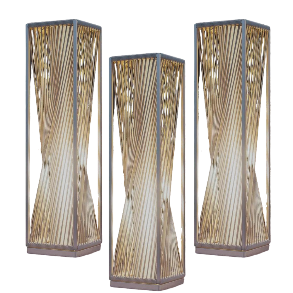 Premium Outdoor Solar Floor Lamp - Modern Patio & Garden Lighting