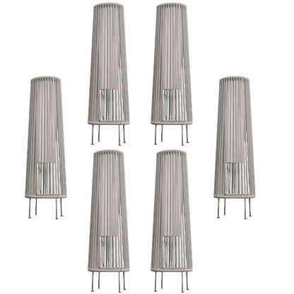 Modern Outdoor Solar Floor Lamp - Waterproof LED Design