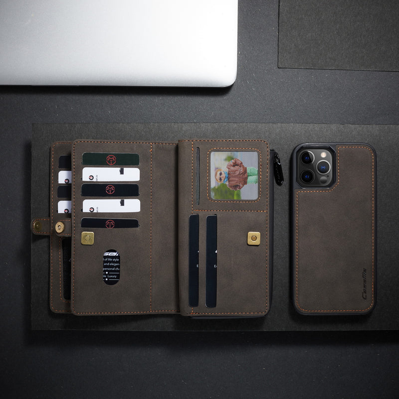 Ultimate (all-in-one) Wallet Leather iPhone Case