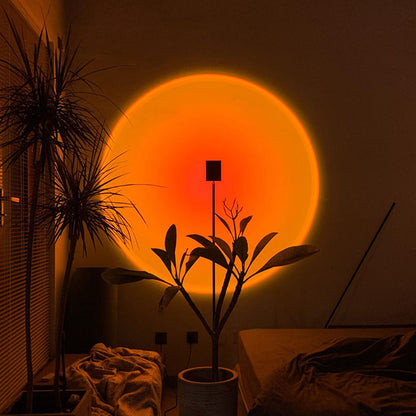 Modern Sunset Projector Floor Lamp (63 Inch)