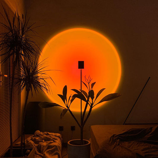 Modern Sunset Projector Floor Lamp (63 Inch)