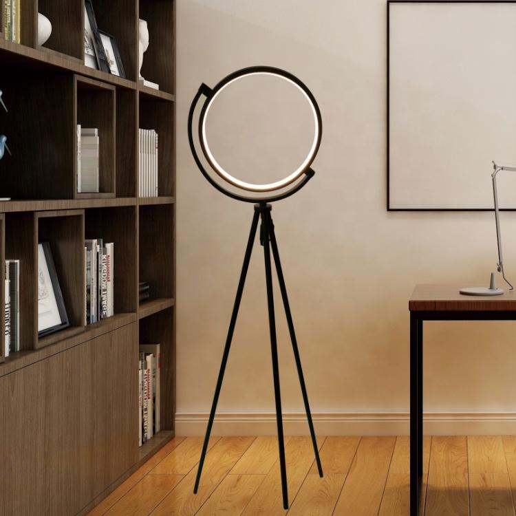 Modern Halo Floor LED Lamp